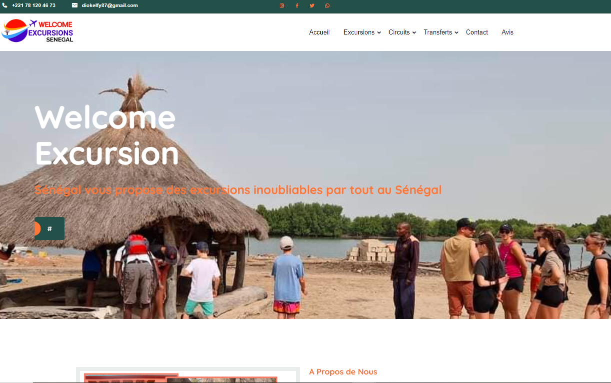 WELCOME EXCURSIONS SENEGAL